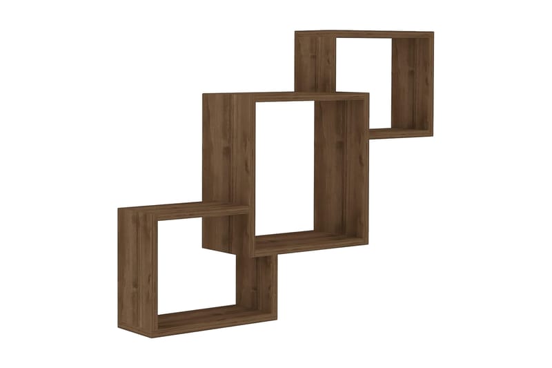 Rinorea Vägghylla 98x72 cm, Brun