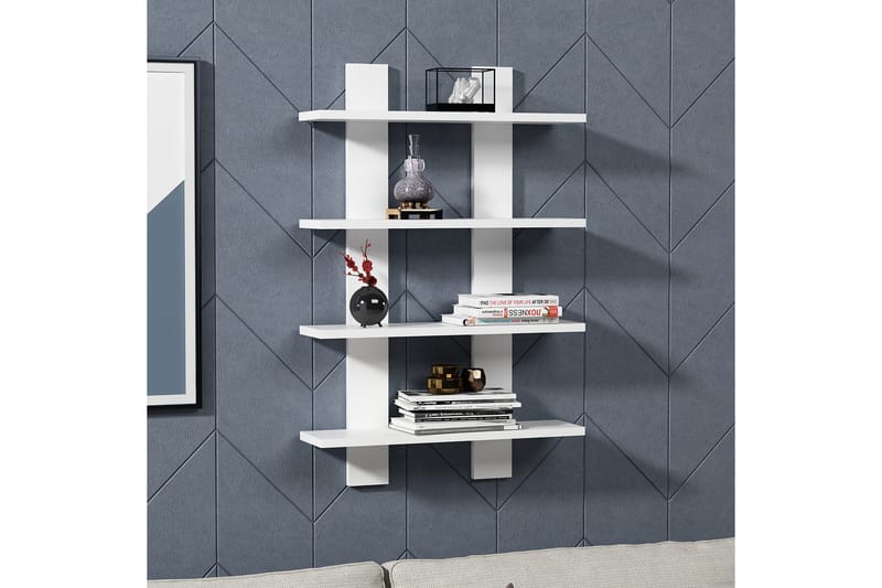 SABANETA Vägghylla 60x16 cm Vit - Förvaring - Köksförvaring - Kökshylla