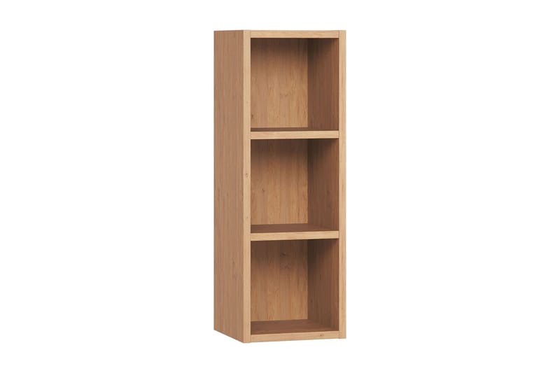 Simple Vägghylla i Ek, Brun