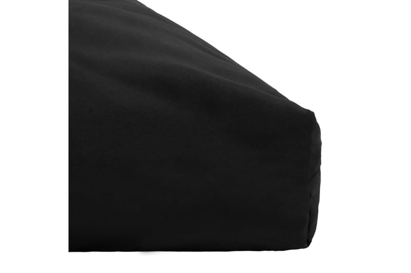 Sittdyna svart 120x80x10 cm tyg - Svart - Ryggdynor & sittdynor utemöbler
