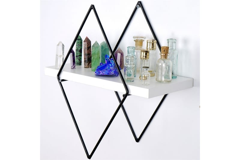 Sivrice Vägghylla 31x15 cm - Vit - Förvaring - Köksförvaring - Kökshylla