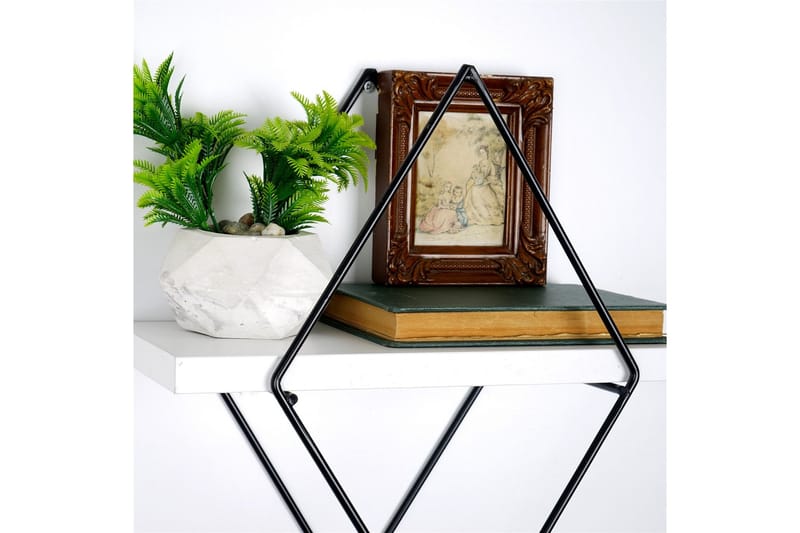 Sivrice Vägghylla 31x15 cm - Vit - Förvaring - Köksförvaring - Kökshylla