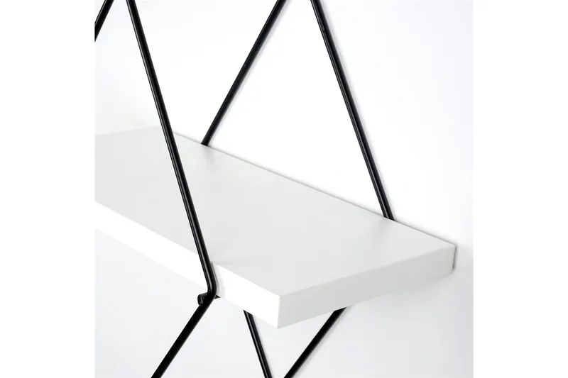 Sivrice Vägghylla 31x15 cm - Vit - Förvaring - Köksförvaring - Kökshylla