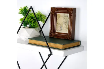 Sivrice Vägghylla 31x15 cm - Vit - Förvaring - Köksförvaring - Kökshylla