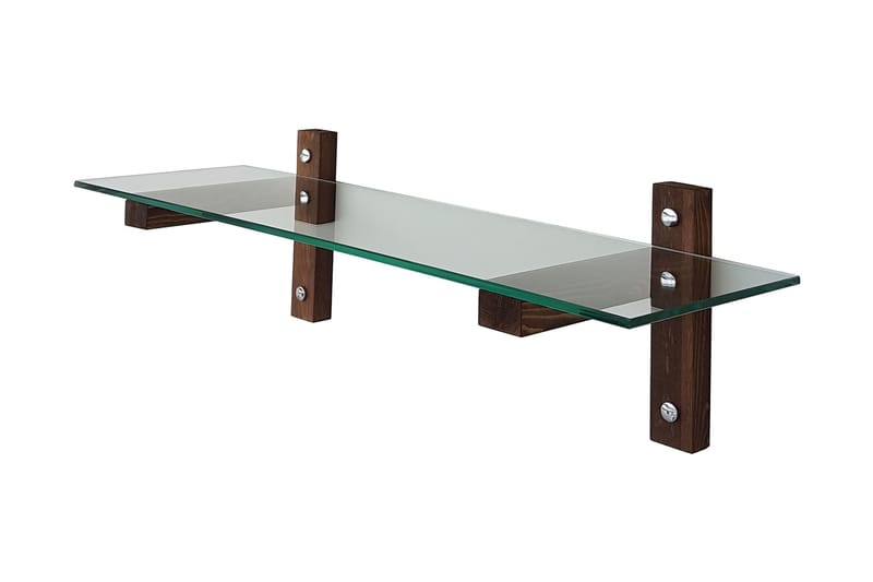 SOSTER Vägghylla 85 cm Valnöt - Förvaring - Köksförvaring - Kökshylla