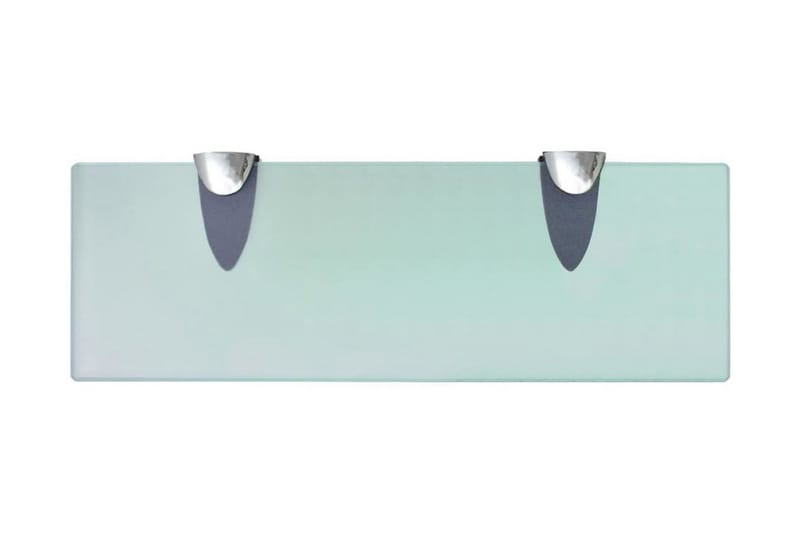 Svävande hylla glas 30x10 cm 8 mm - Transparent - Förvaring - Köksförvaring - Kökshylla