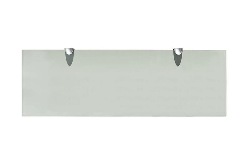 Svävande hylla glas 60x20 cm 8 mm - Transparent - Förvaring - Köksförvaring - Kökshylla