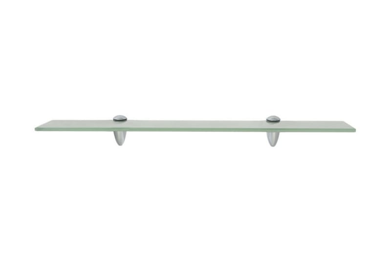 Svävande hylla glas 60x20 cm 8 mm - Transparent - Förvaring - Köksförvaring - Kökshylla