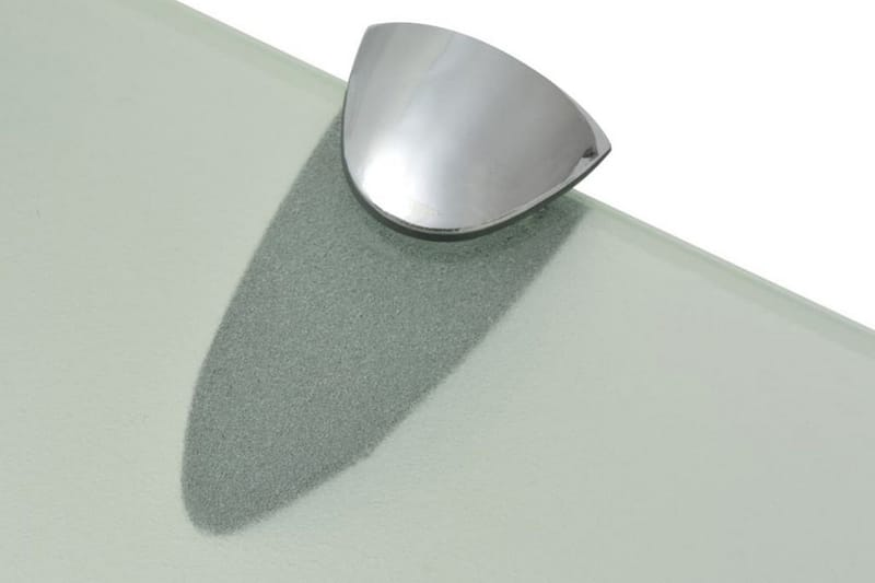 Svävande hylla glas 60x20 cm 8 mm - Transparent - Förvaring - Köksförvaring - Kökshylla