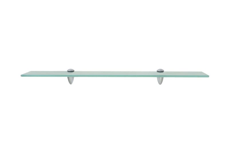 Svävande hyllor 2 st glas 70x10 cm 8 mm - Transparent - Förvaring - Köksförvaring - Kökshylla