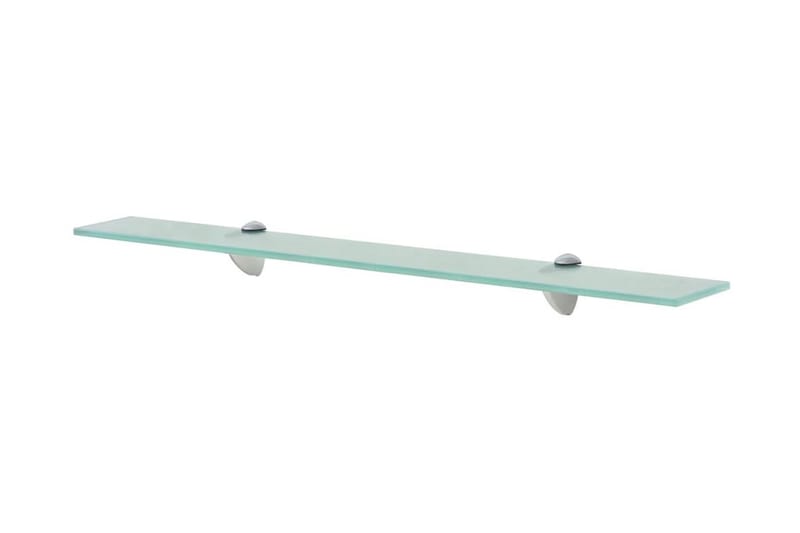 Svävande hyllor 2 st glas 70x10 cm 8 mm - Transparent - Förvaring - Köksförvaring - Kökshylla