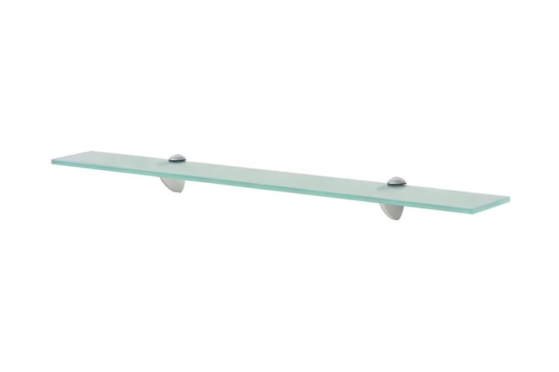 Svävande hyllor 2 st glas 70x20 cm 8 mm - Transparent - Förvaring - Köksförvaring - Kökshylla