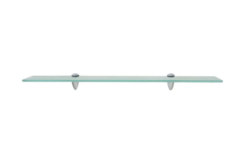 Svävande hyllor 2 st glas 70x20 cm 8 mm - Transparent - Förvaring - Köksförvaring - Kökshylla