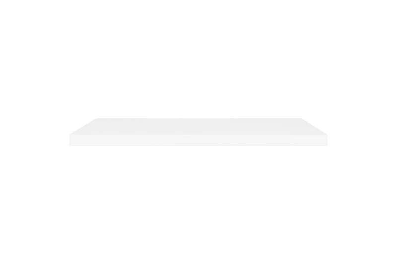 Svävande vägghylla vit 90x23,5x3,8 cm MDF - Vit - Förvaring - Köksförvaring - Kökshylla
