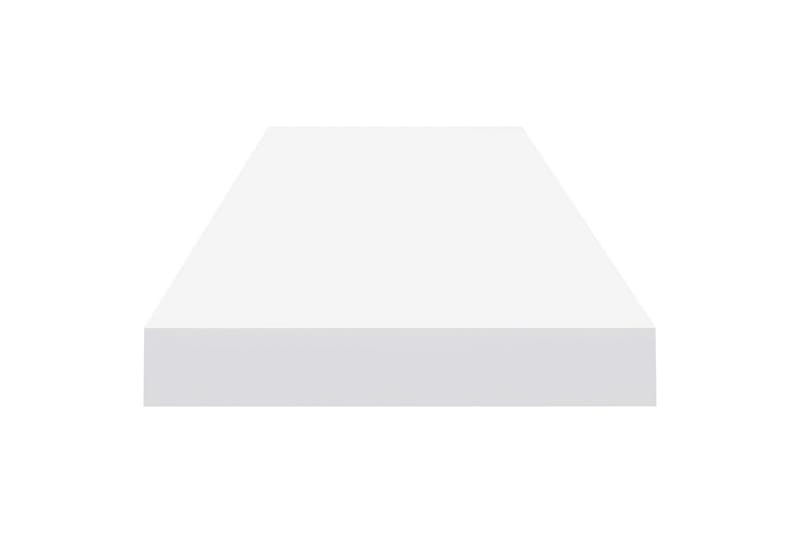 Svävande vägghylla vit 90x23,5x3,8 cm MDF - Vit - Förvaring - Köksförvaring - Kökshylla