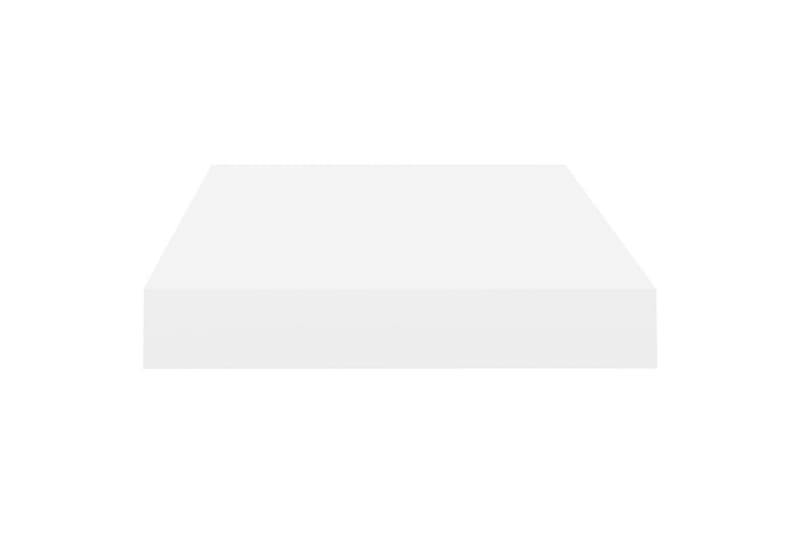 Svävande vägghyllor 4 st vit 40x23x3,8 cm MDF - Vit - Förvaring - Köksförvaring - Kökshylla