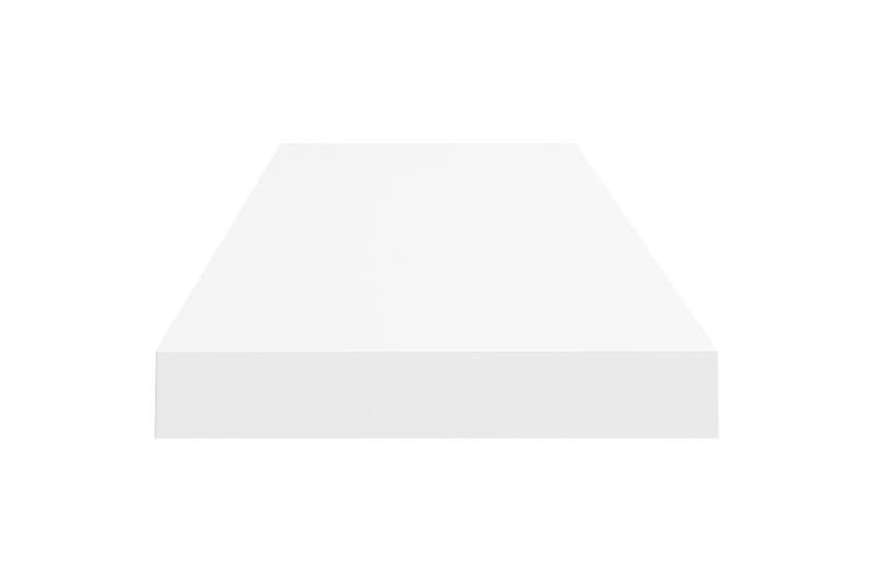 Svävande vägghyllor 4 st vit 80x23,5x3,8 cm MDF - Vit - Förvaring - Köksförvaring - Kökshylla