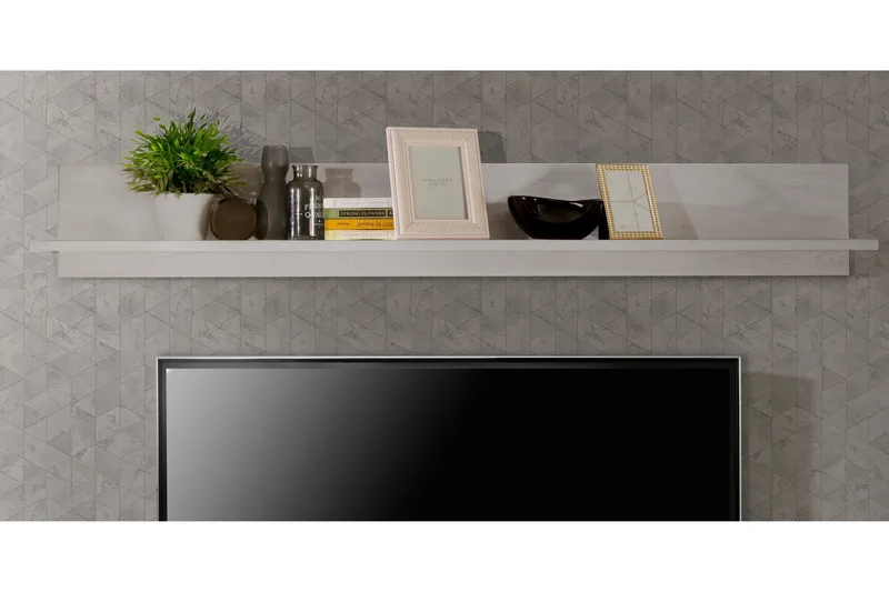 Svetis Vägghylla 22x180 cm - Vit - Förvaring - Köksförvaring - Kökshylla