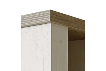 Talebi Förvaringshylla 41x114 cm - Brun/Vit - Förvaring - Hyllor - Bokhylla