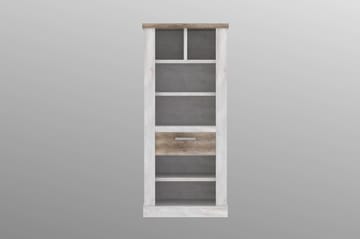 Talebi Förvaringshylla 41x71 cm - Brun/Vit - Förvaring - Hyllor - Bokhylla