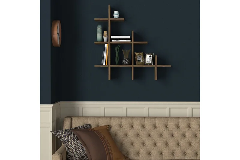 Tera Home Bokhylla - Valnöt - Förvaring - Köksförvaring - Kökshylla