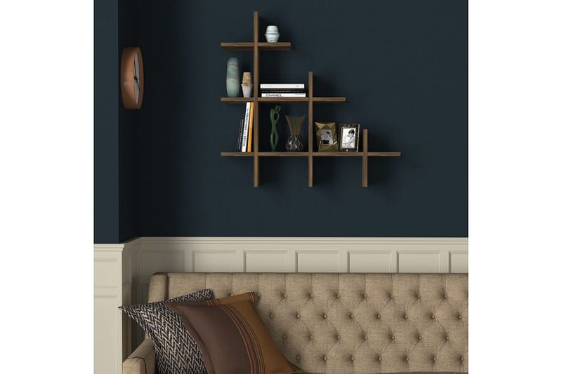 Tera Home Bokhylla - Valnöt - Förvaring - Köksförvaring - Kökshylla