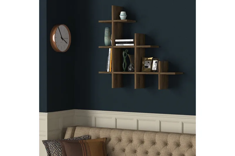 Tera Home Bokhylla - Valnöt - Förvaring - Köksförvaring - Kökshylla