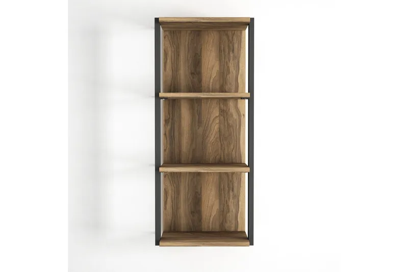 Tera Home Vägghylla - Valnöt - Förvaring - Köksförvaring - Kökshylla