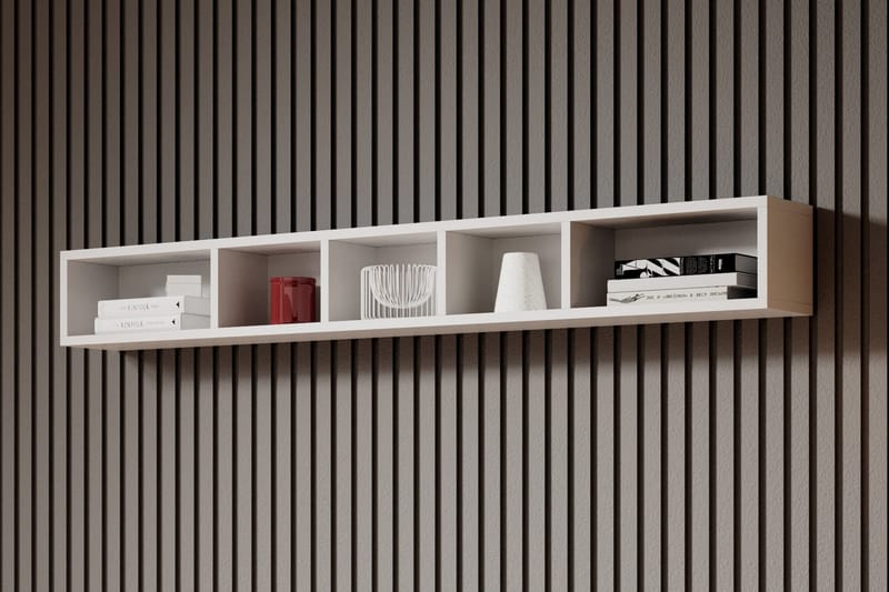 Toreno Vägghylla 19x169 cm - Vit - Förvaring - Köksförvaring - Kökshylla