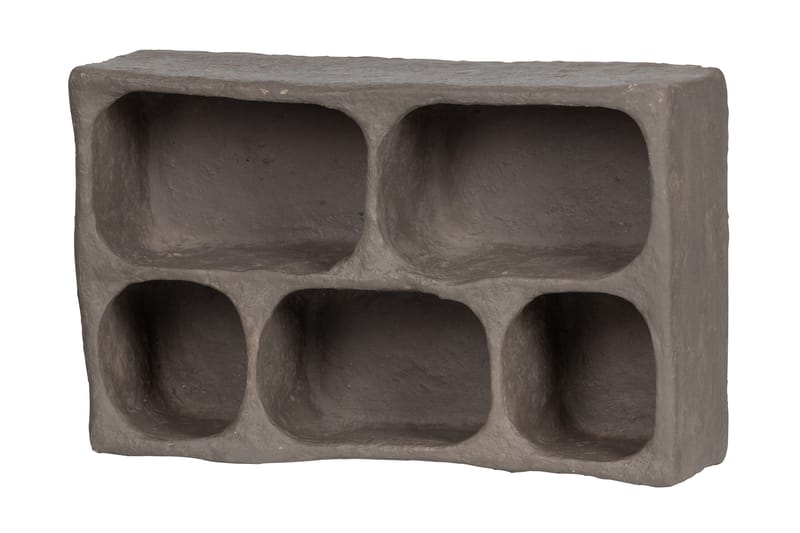 TREBOZ Vägghylla 23x45cm Grå - Förvaring - Köksförvaring - Kökshylla