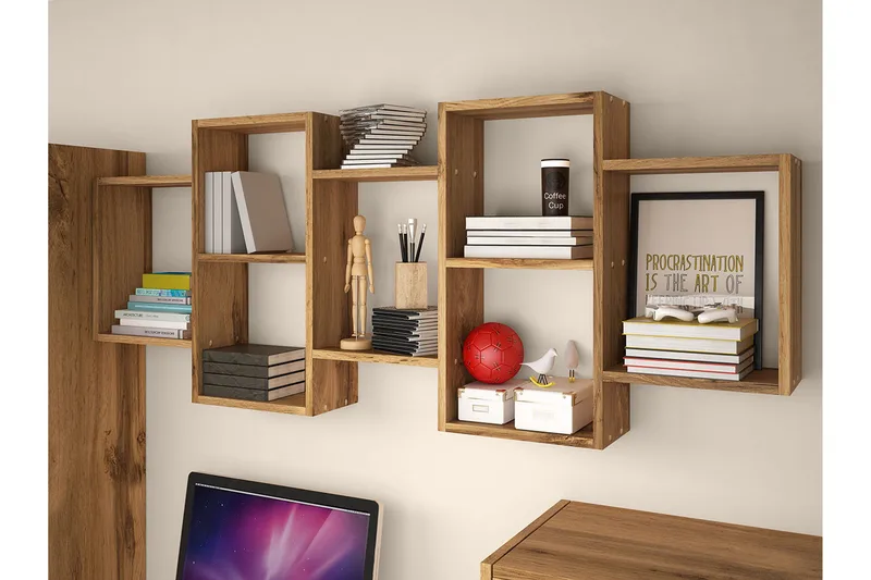 Triorana Hylla 161 cm - Natur - Förvaring - Köksförvaring - Kökshylla