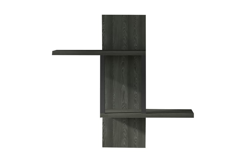 TYMBER Vägghylla 20x40 cm 2-pack Antracit - Förvaring - Köksförvaring - Kökshylla