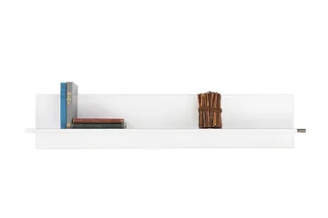 Vägghylla 25x120 cm - Vit - Förvaring - Köksförvaring - Kökshylla