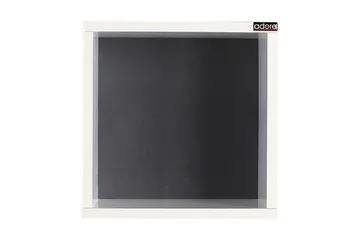 Vägghylla 33x33 cm - Vit - Förvaring - Köksförvaring - Kökshylla