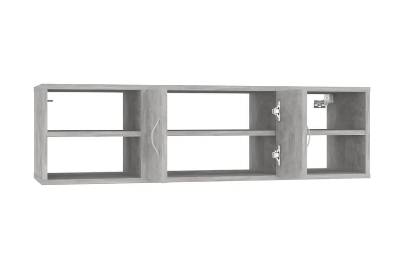 Vägghylla betonggrå 102x30x29 cm spånskiva - Betonggrå - Förvaring - Köksförvaring - Kökshylla