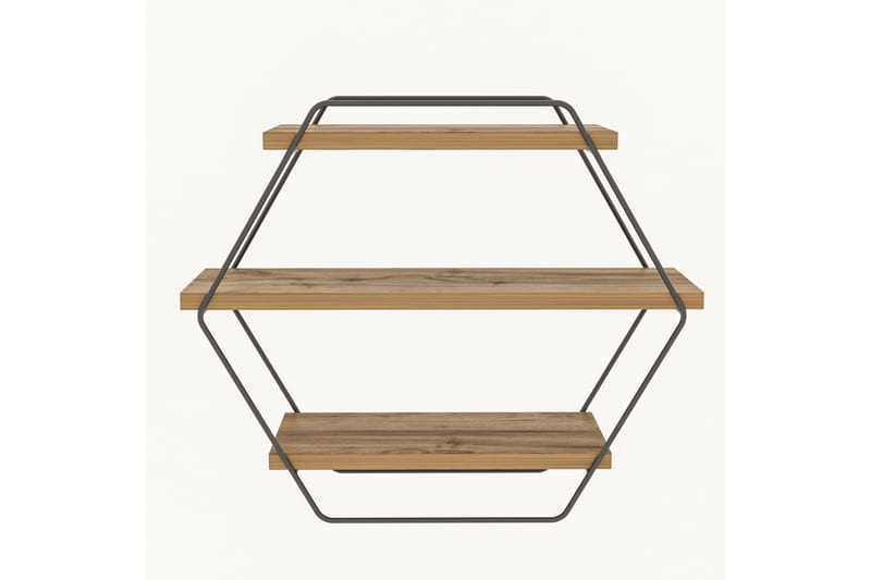 Vägghylla Tatil Vägghylla 60x20 cm Trä/Natur - Förvaring - Köksförvaring - Kökshylla