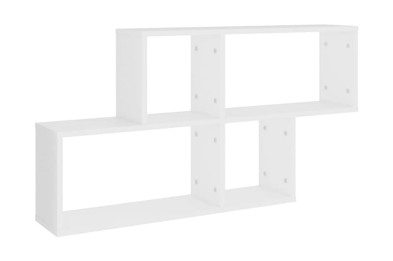 Vägghylla Vit 100x18x53 cm spånskiva - Vit - Förvaring - Köksförvaring - Kökshylla