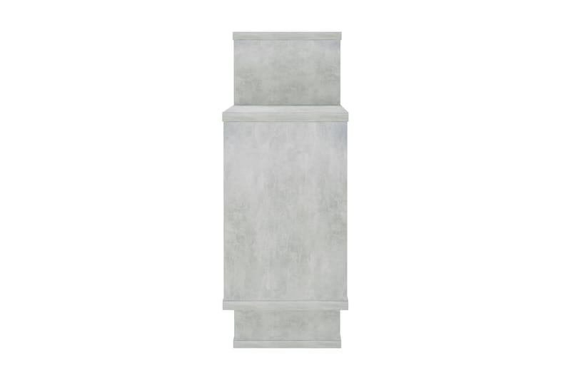 Vägghyllor betonggrå 104x20x58,5 cm spånskiva - Grå - Förvaring - Köksförvaring - Kökshylla