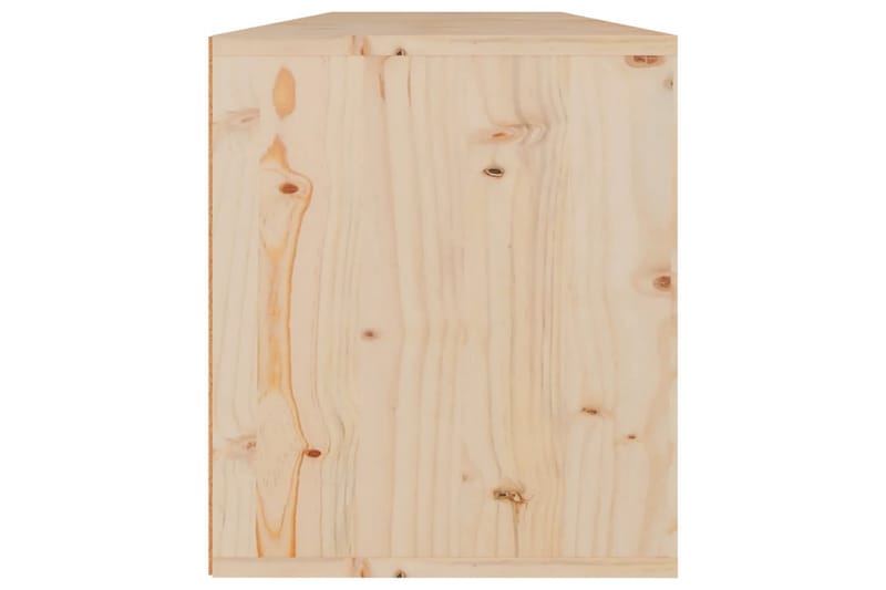 Väggskåp 2 st 60x30x35 cm massiv furu - Brun - Förvaring - Köksförvaring - Kökshylla