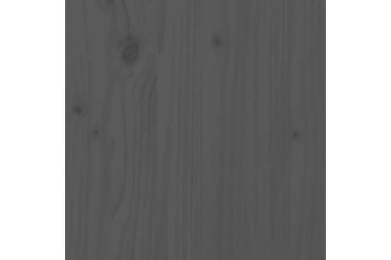 Väggskåp 2 st grå 30x30x60 cm massiv furu - Grå - Kökshylla - Vägghylla