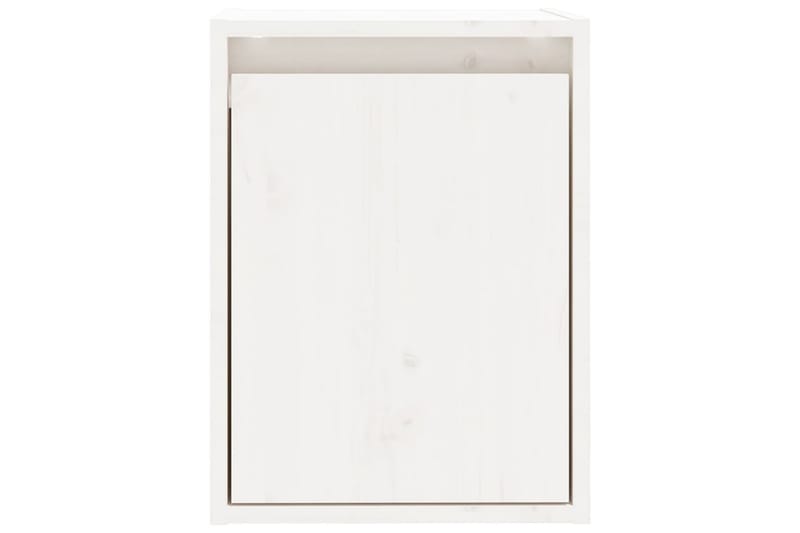 Väggskåp 2 st vit 30x30x40 cm massiv furu - Vit - Förvaring - Köksförvaring - Kökshylla