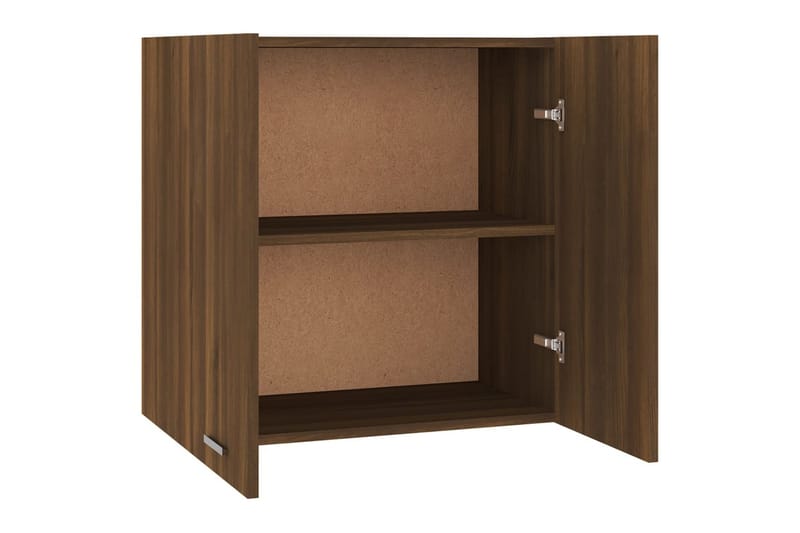 Väggskåp brun ek 60x31x60 cm konstruerat trä - Brun - Förvaring - Köksförvaring - Kökshylla