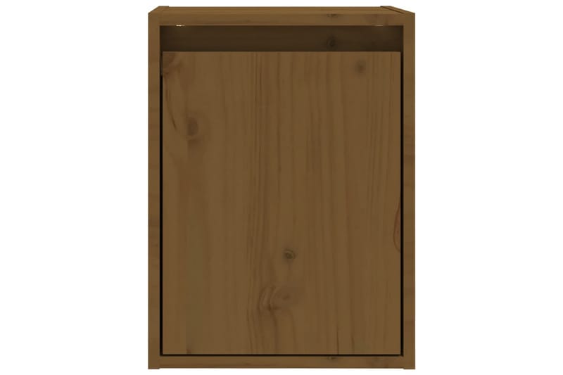 Väggskåp honungsbrun 30x30x40 cm massiv furu - Honung - Förvaring - Köksförvaring - Kökshylla
