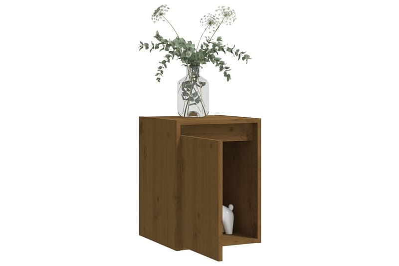 Väggskåp honungsbrun 30x30x40 cm massiv furu - Honung - Förvaring - Köksförvaring - Kökshylla
