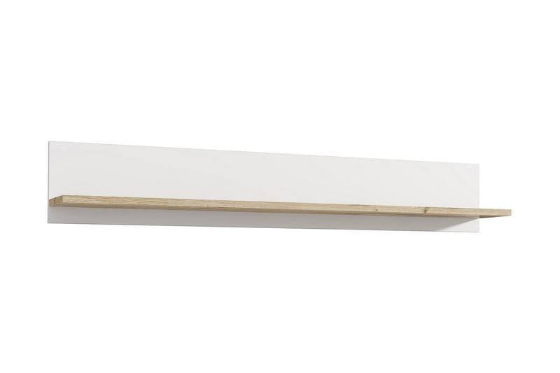 VIBORAL vägghylla 160 cm Vit/Brun - Förvaring - Köksförvaring - Kökshylla