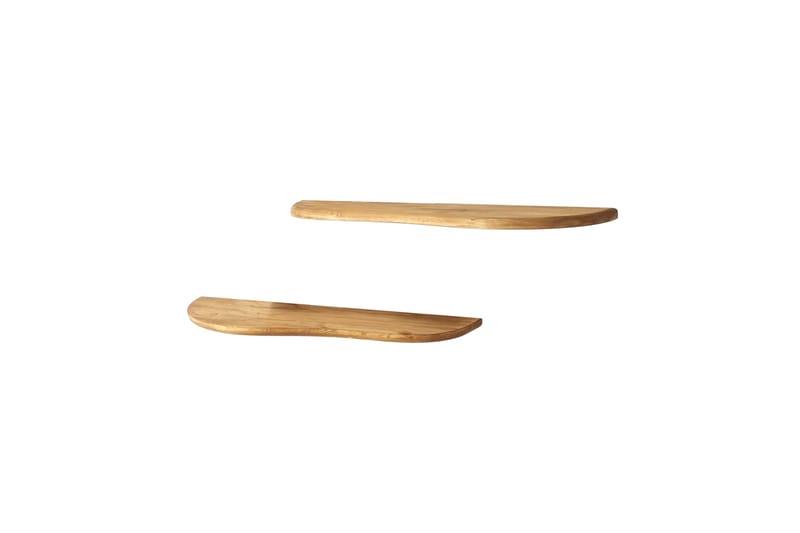 Wavy Vägghylla 100 cm Ek - Förvaring - Köksförvaring - Kökshylla