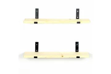 Wayte Vägghylla 60 cm - Svart/Ek - Förvaring - Köksförvaring - Kökshylla