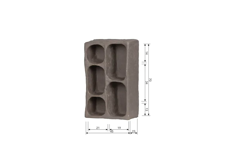 Woudmeer Vägghylla 23x45cm - Grå - Förvaring - Köksförvaring - Kökshylla