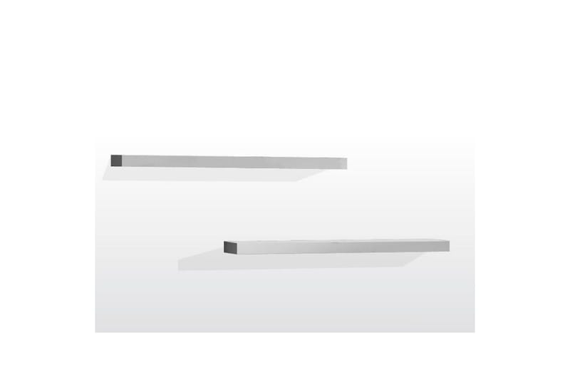 Lara Vägghylla 240x24 cm - Vit - Förvaring - Köksförvaring - Kökshylla