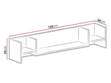 Planeta Vägghylla 25 cm - Förvaring - Köksförvaring - Kökshylla